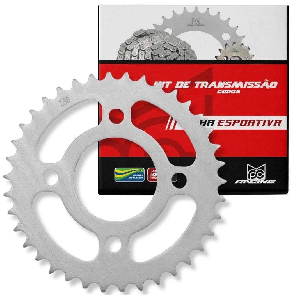 Coroa Relação Titan 125 2000 Fan 125 até 2008 Velocidade Final