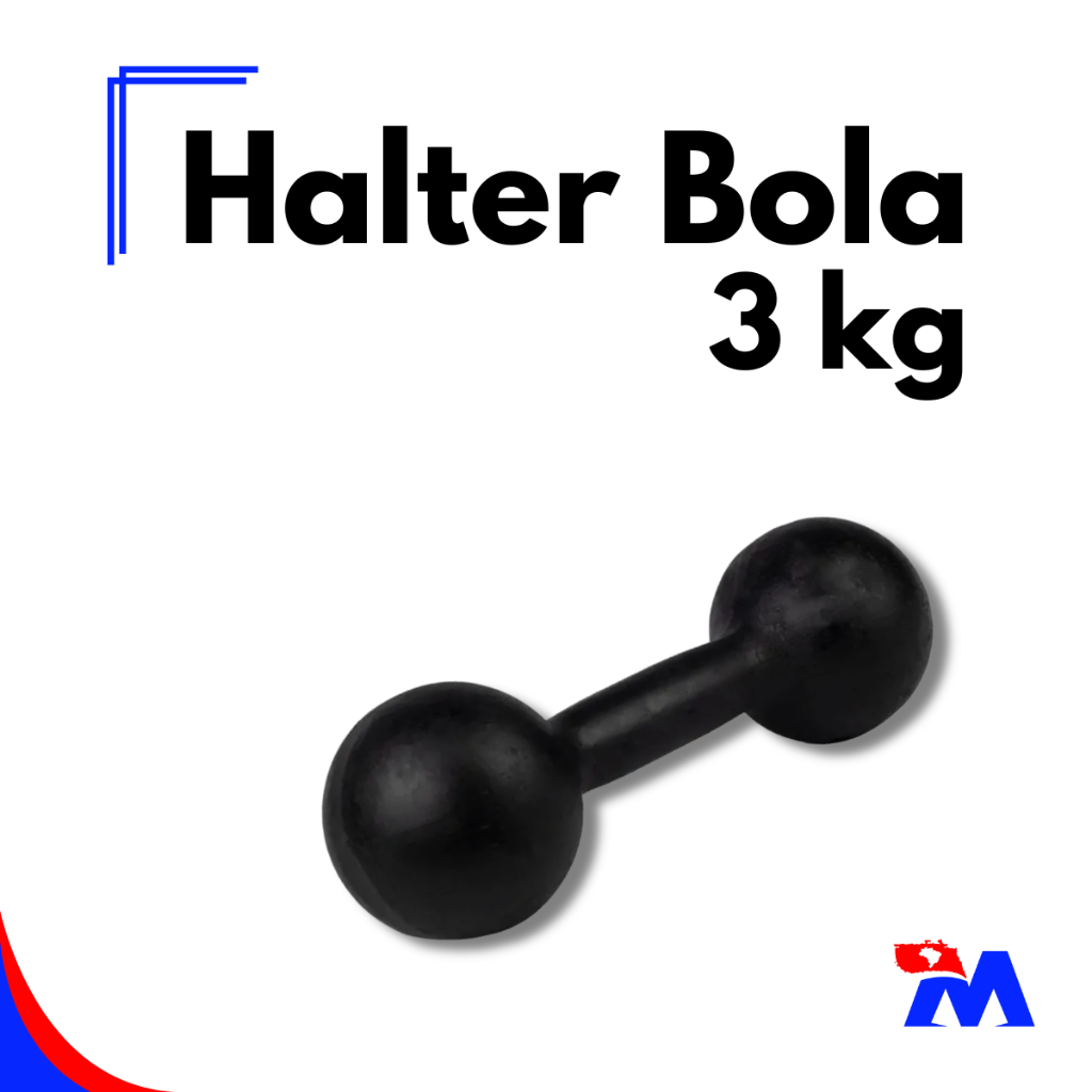 Halter Bola Pintado 3kg em Oferta na Shopee