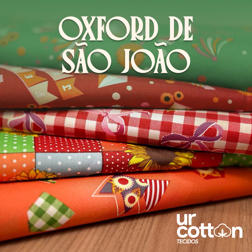 Tecido Oxford São João Atoalhado de Mesa, Decoração, Cama, Mesa e Banho.