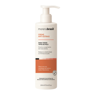 Creme Anti-Estrias Morena Brasil - Diga Adeus às Estrias! Hidrate e Proteja sua Pele em Oferta na Shopee