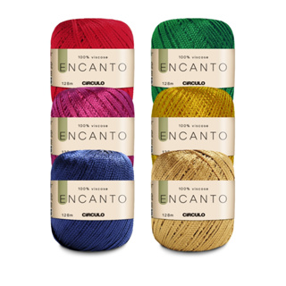 Fio Encanto Viscose Crochê Tricô - ORIGINAL CÍCULO em Oferta na Shopee