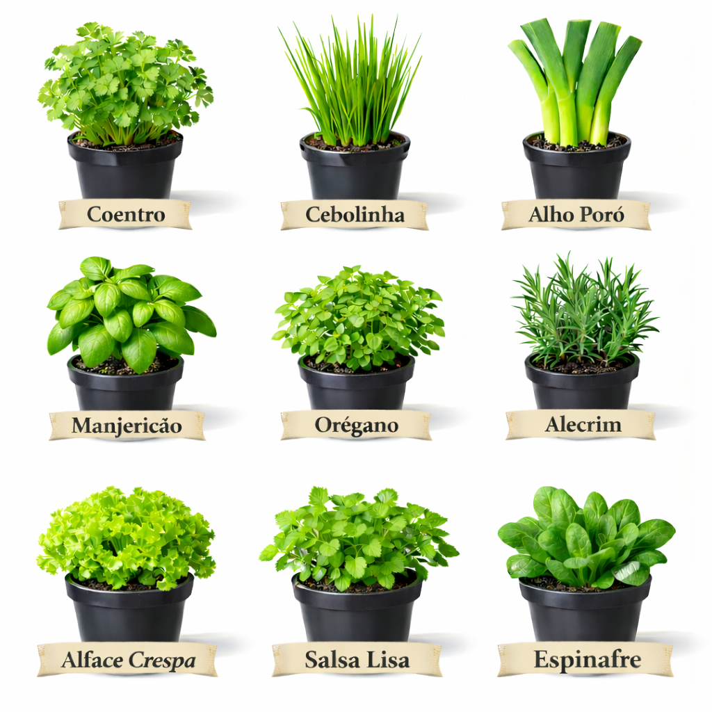 kit´s de sementes de  hortas verduras, legumes, frutas e temperos  Flores escolha seu Kit!