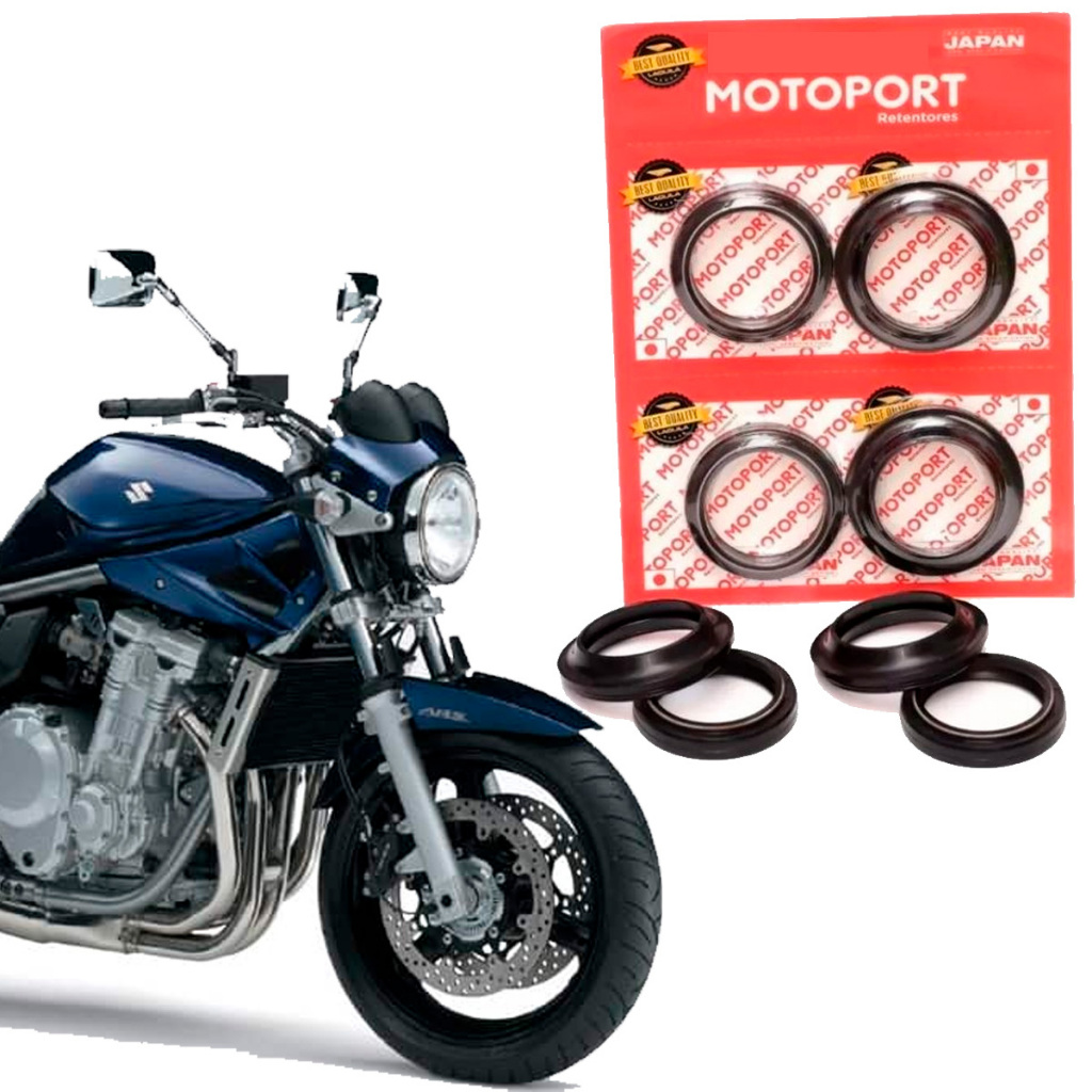 Retentor Bengala + Guarda Pó Suzuki Bandit 600 Bandit 650 Gsx 650f