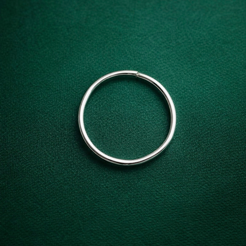 Piercing Argola para Nariz em Prata 925