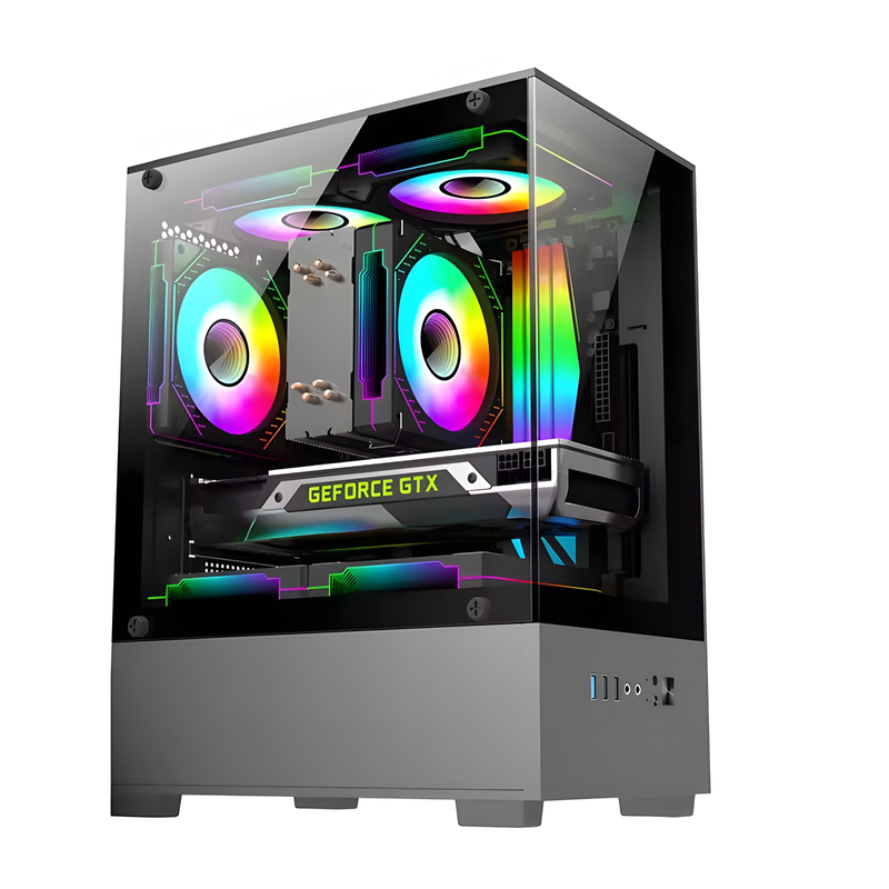Cpu Gamer Barato I5 12gb Ssd 480gb Wifi + Fonte + Gt 210 1gb ddr3 Gaming