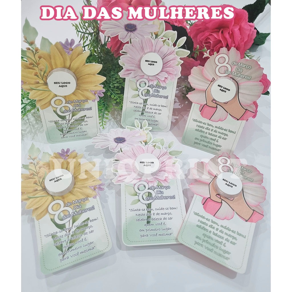 DIA DAS MULHERES GIRASSOL - LEMBRANCINHA PERSONALIZADA - CREME PARA MÃOS em Oferta na Shopee