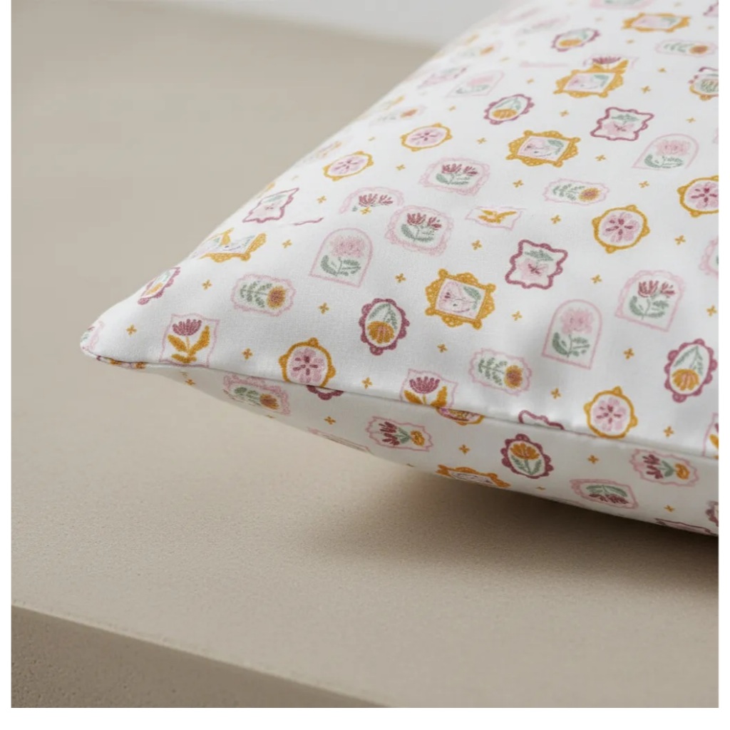 Kit Fronha Bebê Malha Fio 30 100% Algodão Estampado Bublim C/2 unidades — imagem 2 de 2