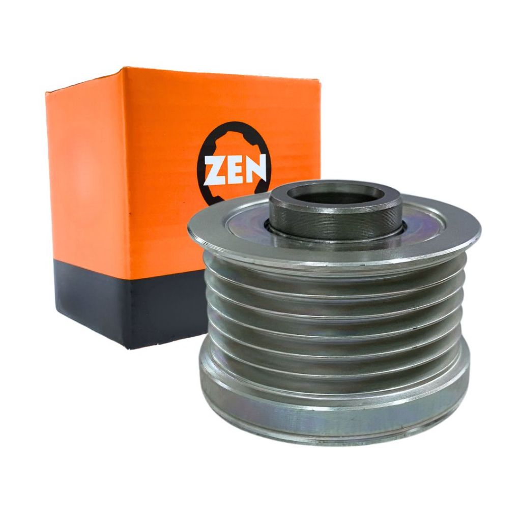 Polia Roda Livre Alternador 6 Filetes Para Bmw X1 X3 Z4 Ford Ka 1.0 Fiesta Focus Zen 0210402400