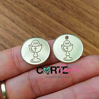 KIT COM 10 E 30 UNIDADES TAG CALICE PRIMEIRA EUCARISTIA em Oferta na Shopee