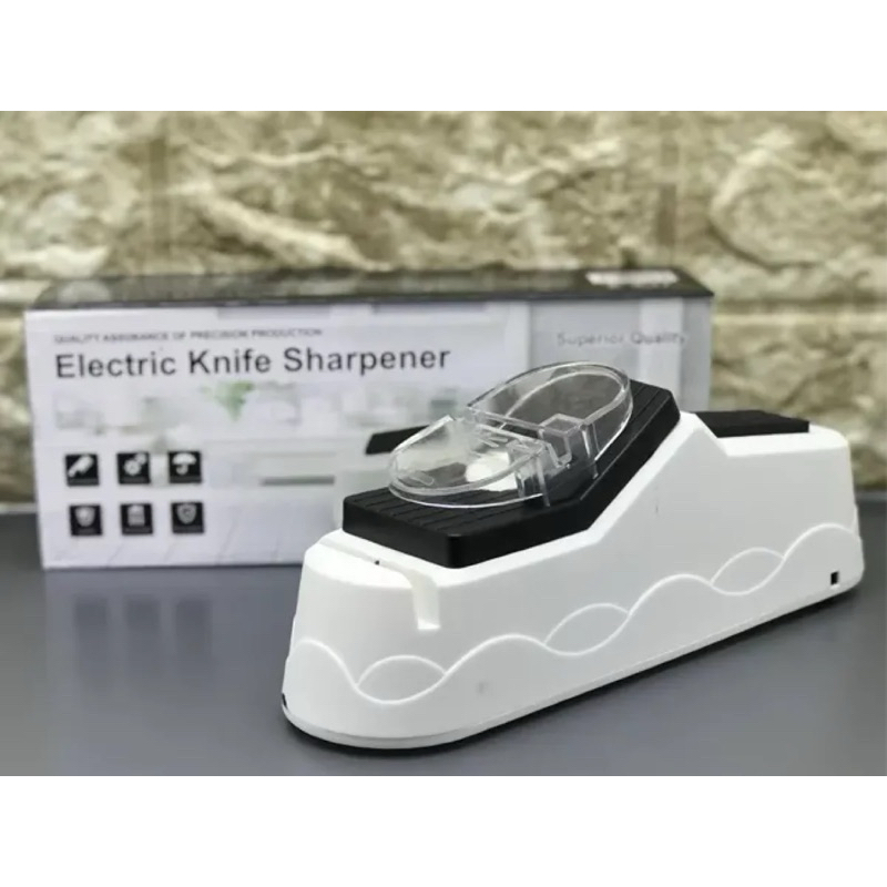 Imagem Afiador De Faca Elétrico Profissional | Amolador Automático Para Lâminas De Cozinha Multiuso