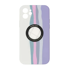 Capinha Colorida Sortidas Silicone Iphone 12 Colorido Colorido Aleatorio Lisa