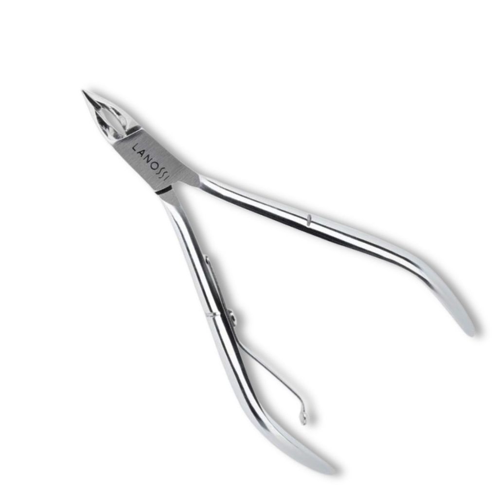 Alicate Para Cutículas Corte Preciso E Delicado Aço Inox Lanossi LS6012 1x16x3