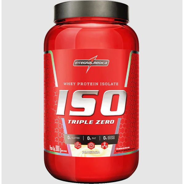 Whey Protein Isolado Integralmédica Baunilha 900g com Zero Açúcar