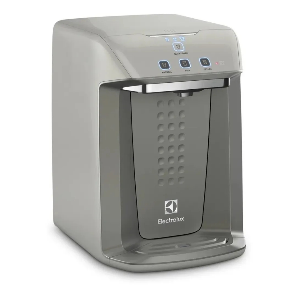 Bebedouro De Água Purificador Electrolux Touch Bivolt Prata PA26G