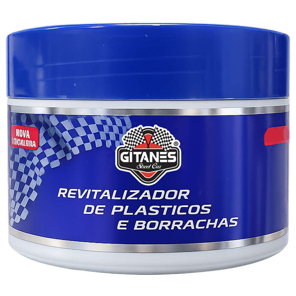 Cera Pasta Carnaúba Restaurar Parachoque Painel Plástico 200g