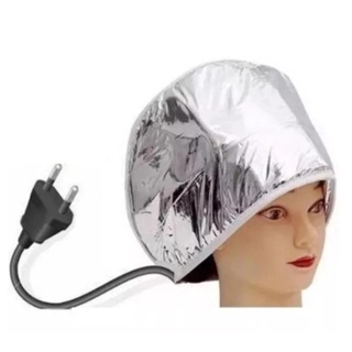 Touca Térmica Metalizada 110v ou 220v para Tratamento Hidratação Capilar em Oferta na Shopee