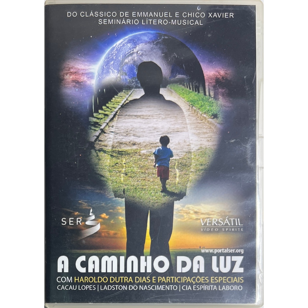DVD - A Caminho da Luz - Do Clássico de Emmanuel e Chico Xavier - Original