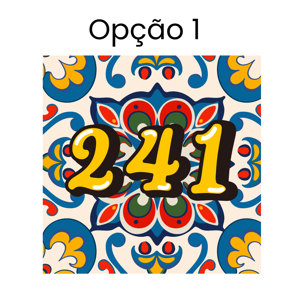 Azulejo 15X 15 CM Número de Casa Personalizado e Nome da Rua e Número Placa Muro Número Residencial
