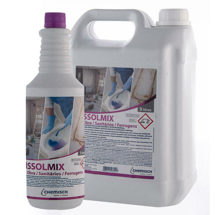Detergente Dissolmix Limpa Vaso Sanitario Tira Mancha Roxinho 1L/5L Envio Rapido