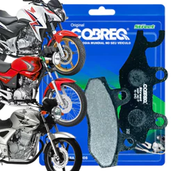 Pastilha Freio CBX 250 Twister 2001-2008 CB 300R 2009-2015 (Sem abs) Ybr 125