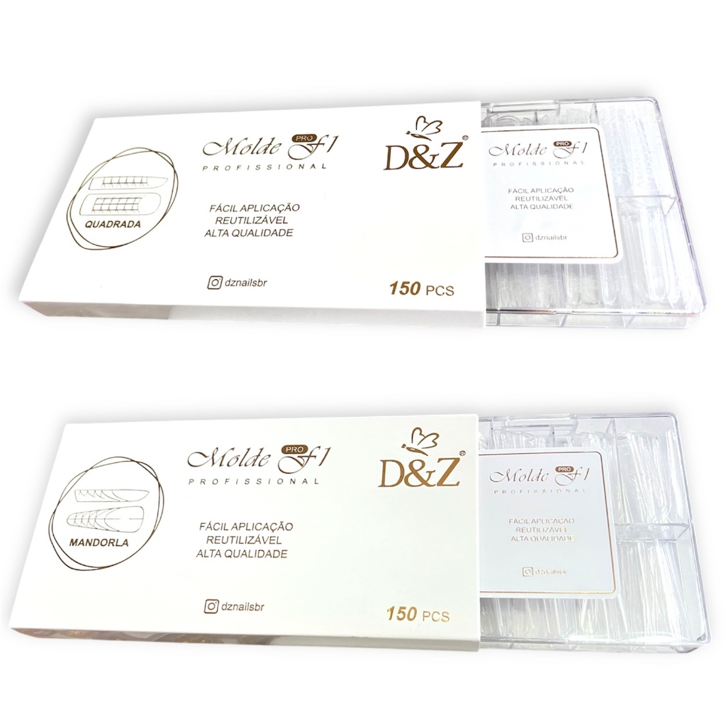 Molde Pro F1 0mm D&Z Gringo 150 Unidades Profissional em Oferta na Shopee