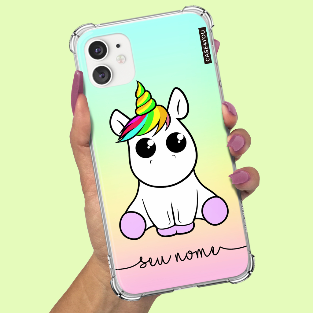 Capa Capinha Para Xiaomi Redmi Note 10 Note 11 Note 12 Note 13 Note 14 Pro Plus Personalizada Unicórnio Colorido 1