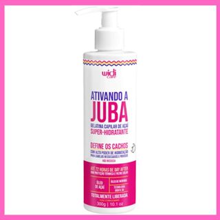 Gelatina Widi Care Juba Ativando a Juba Super Hidratante 300g em Oferta na Shopee