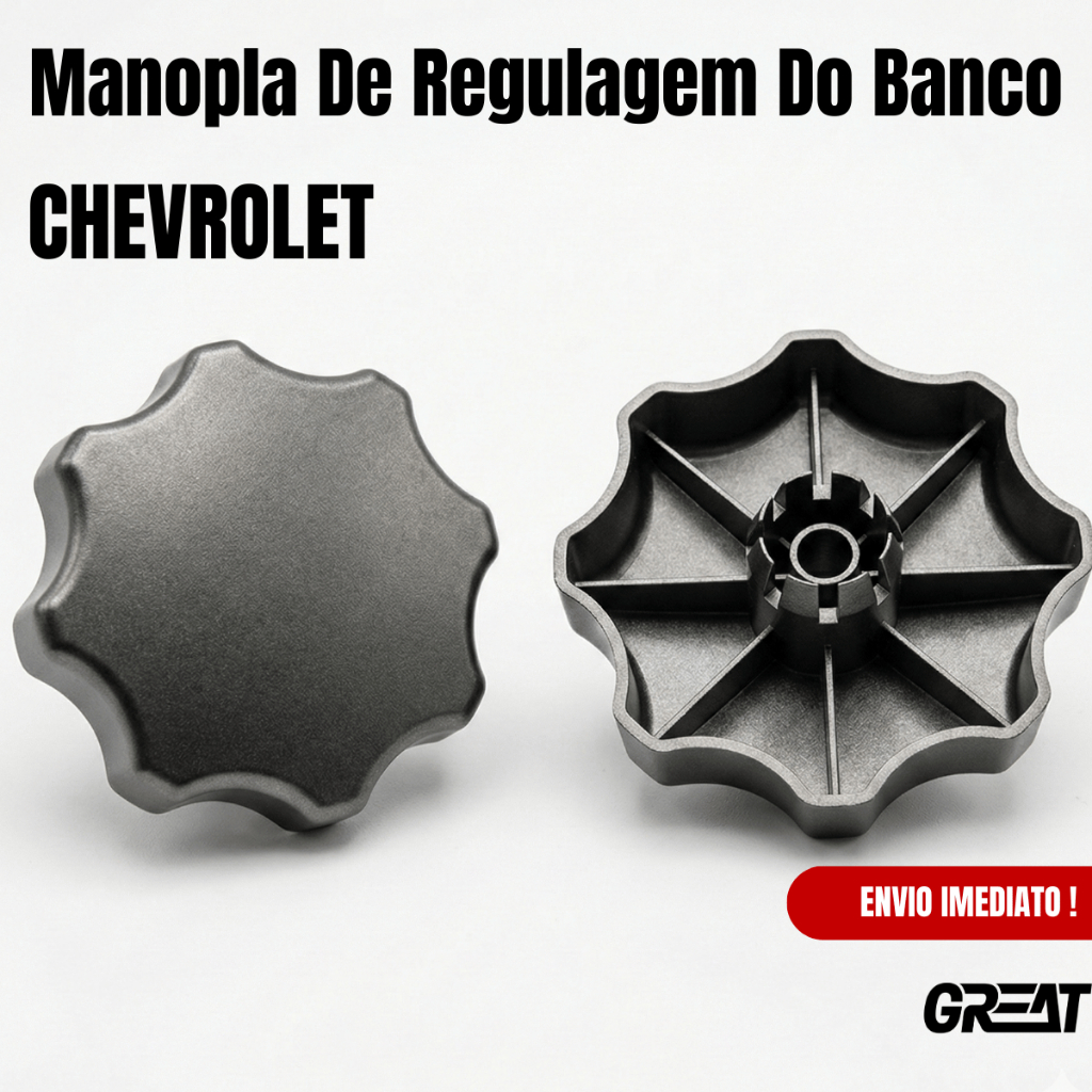 Manopla Banco Astra Corsa Vectra Zafira Grafite