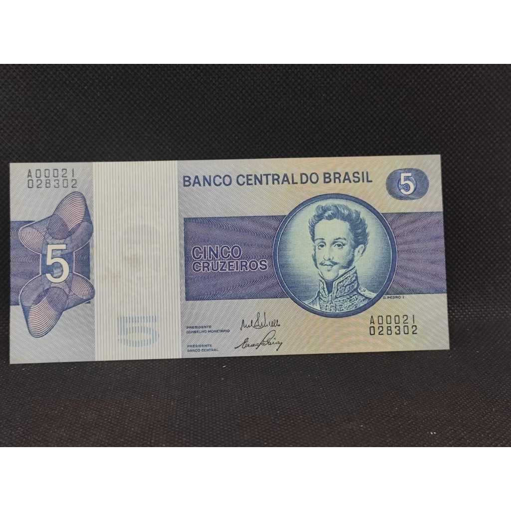 Cédula cinco cruzeiros C133