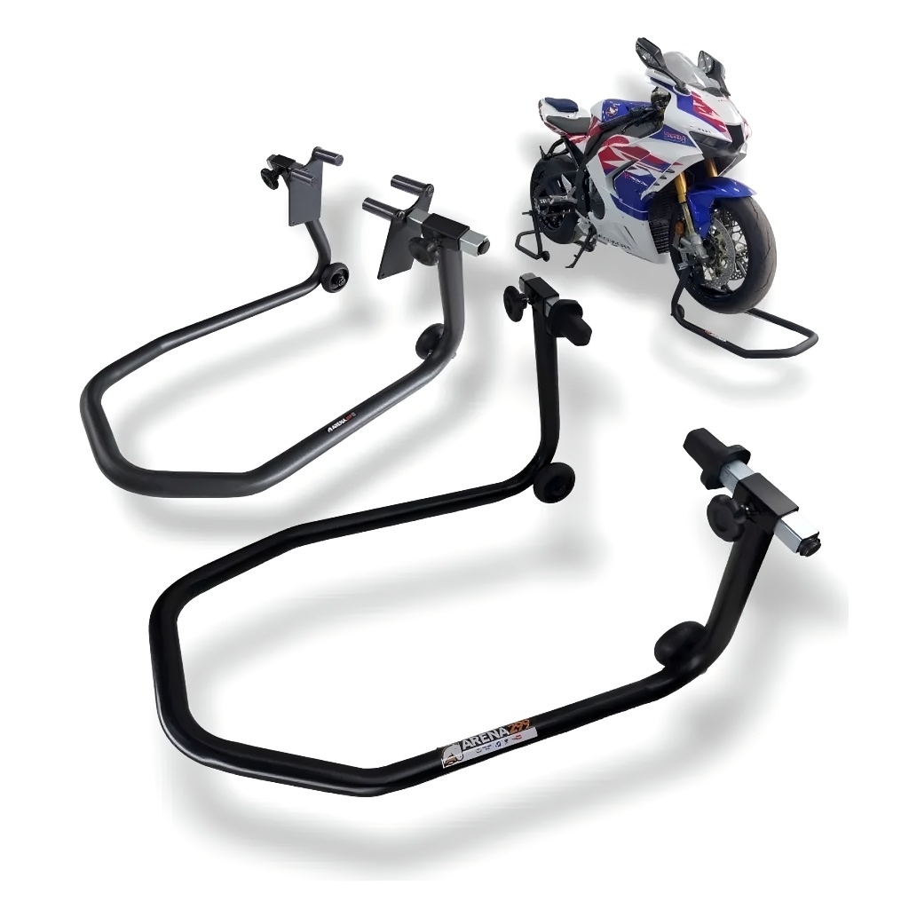 Cavalete Traseiro E Dianteiro Universal Para Motos em Oferta na Shopee