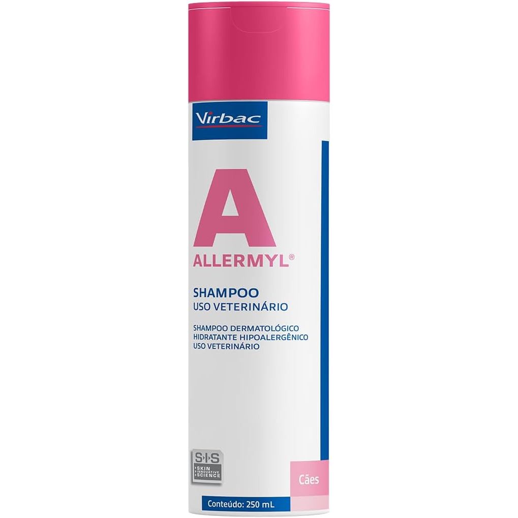 Virbac Allermyl Shampoo Dermatológico - Cães e Gatos - 250ml