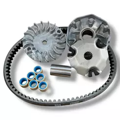 Kit Correia Polia Rolete Burgman 125 Injetada 2011 Até 2019 Padrão Modelo Original