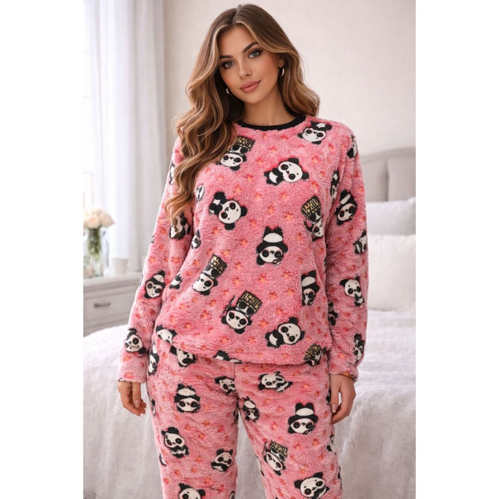 Pijama Soft Fleece Unissex – Do P ao GG em Oferta na Shopee