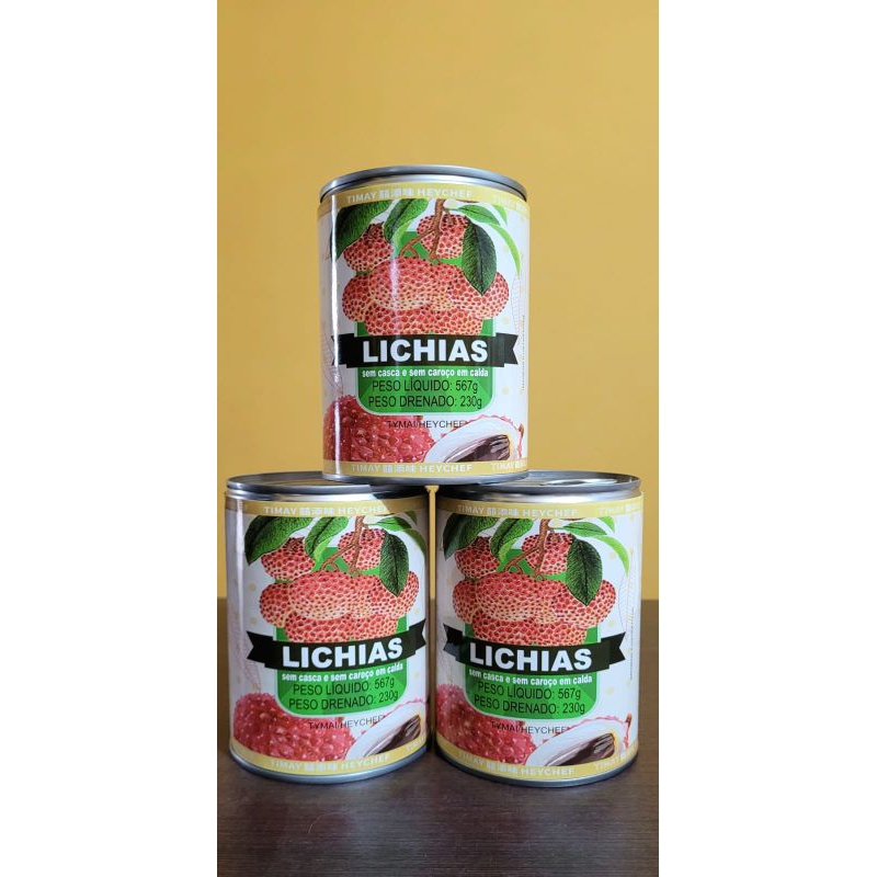 Lichia em Calda Tamai&Heychef 3x567G 3xUni. ( 3 unidades Rico em vitamina C, Ótimo custo-benefício) em Oferta na Shopee