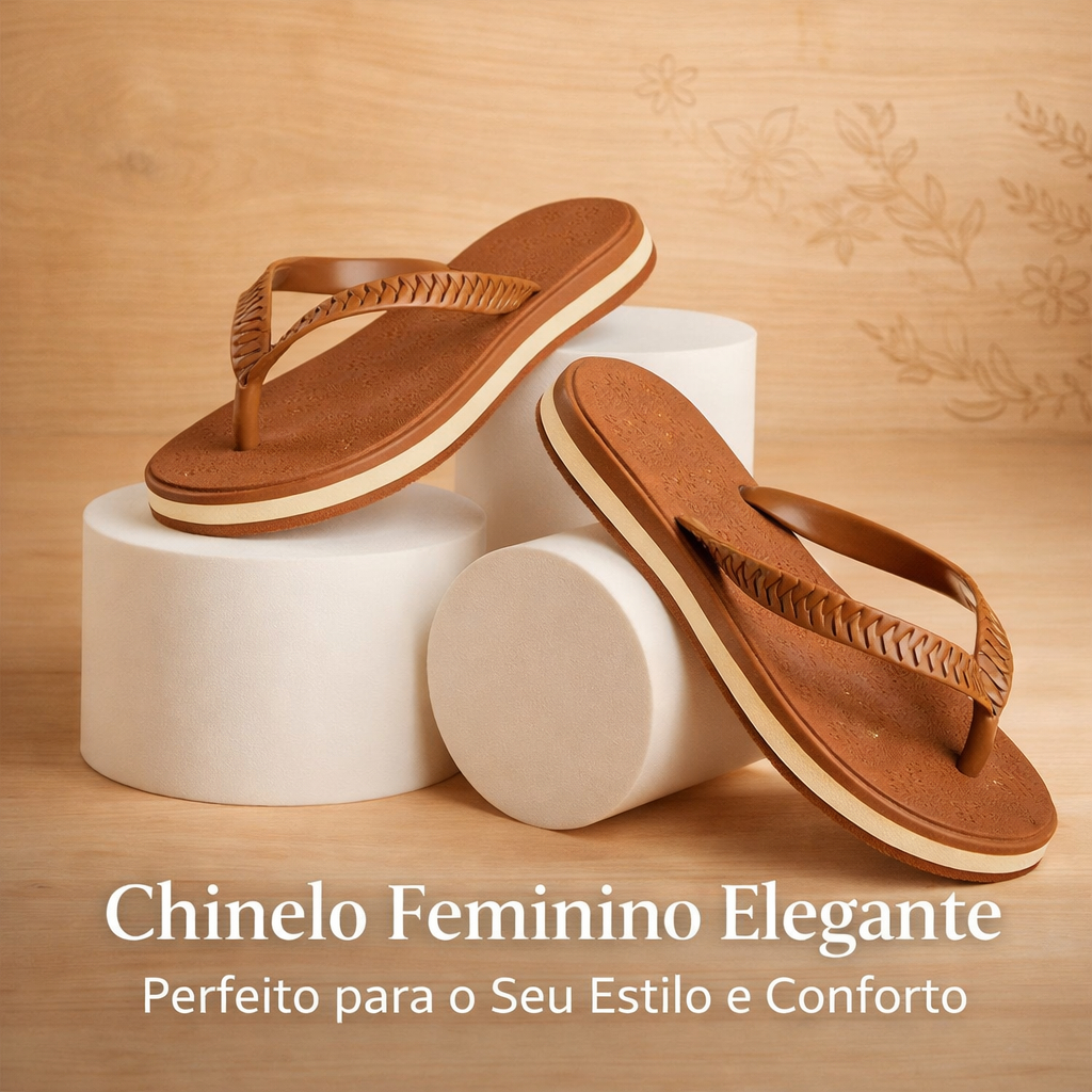 Chinelo Feminino Confortável e Leve Ideal para Praia e Verão em Oferta na Shopee