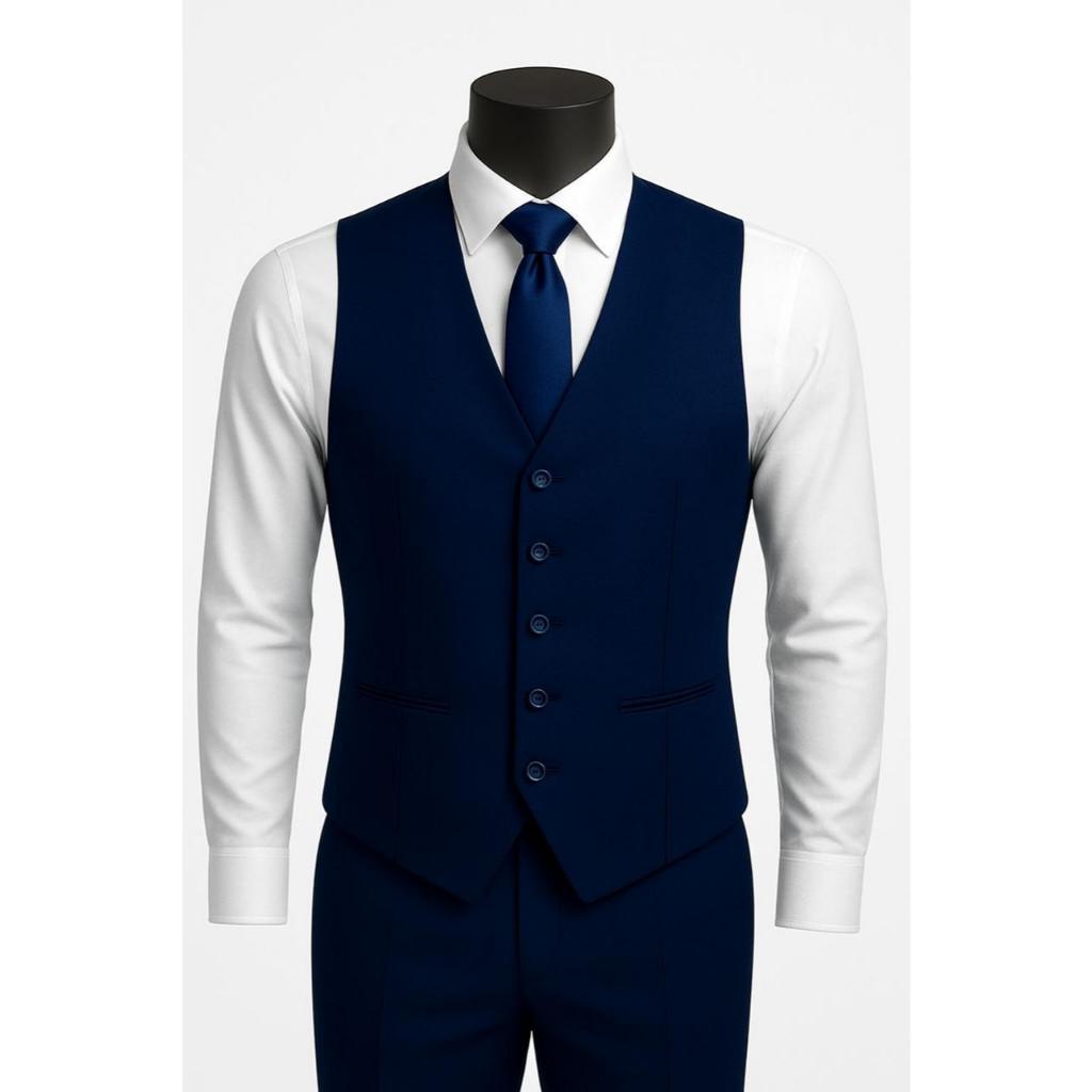 Colete Social Masculino Slim Ajustável Menor Preço