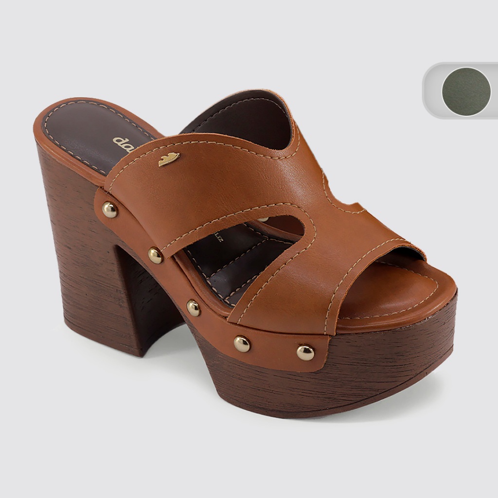 Sandalia Dakota Plataforma Feminina Tamanco DB031