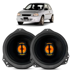2 Alto Falante Orion 6 Polegadas Gm Corsa Wind Dianteiro Preto