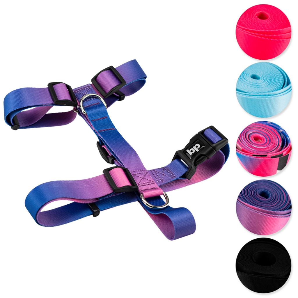 Coleira Peitoral para Cachorro Cães H Regulável Várias Estampas Basic Pet em Oferta na Shopee