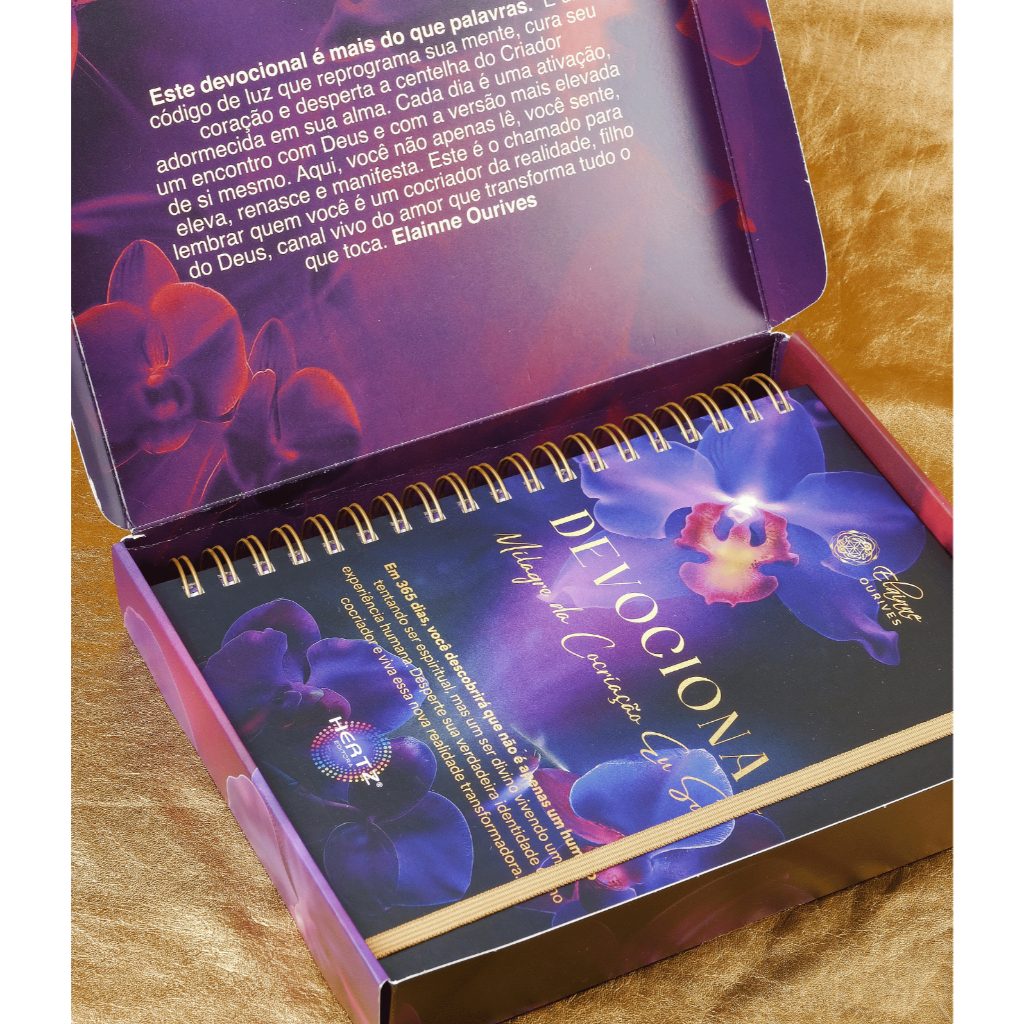 Devocional Permanente 2026 Milagre Do Eu Sou Caderno Versículo Bíblico Afirmação De Poder