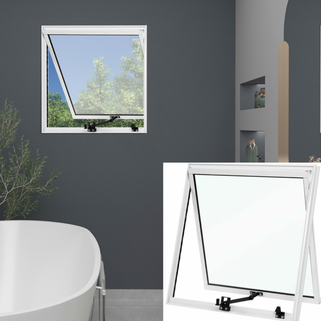 Vitro Janela 50x50 em Alumínio Com Vidro Envio Imediato em Oferta na Shopee