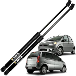 Par Amortecedor Tampa Traseira Fiat Idea 2012 2013 2014 2015 2016