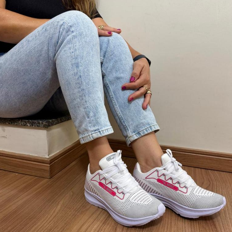 Tênis Esportivo Masculino Feminino Para Corrida e Caminhada Leve e Confortável Em Oferta Relâmpago REF 954