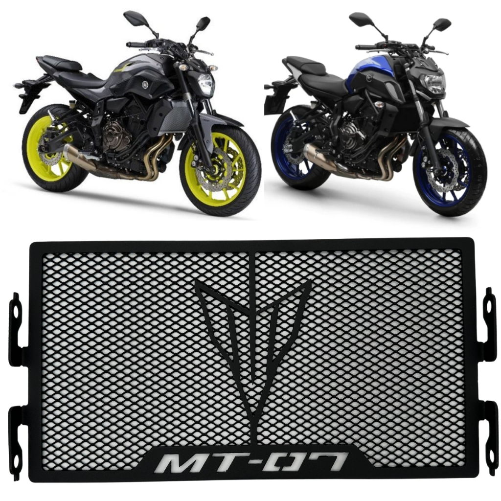 Protetor de Radiador MT 07 Grade Proteçao telada Yamaha MT07 2015 a 2025