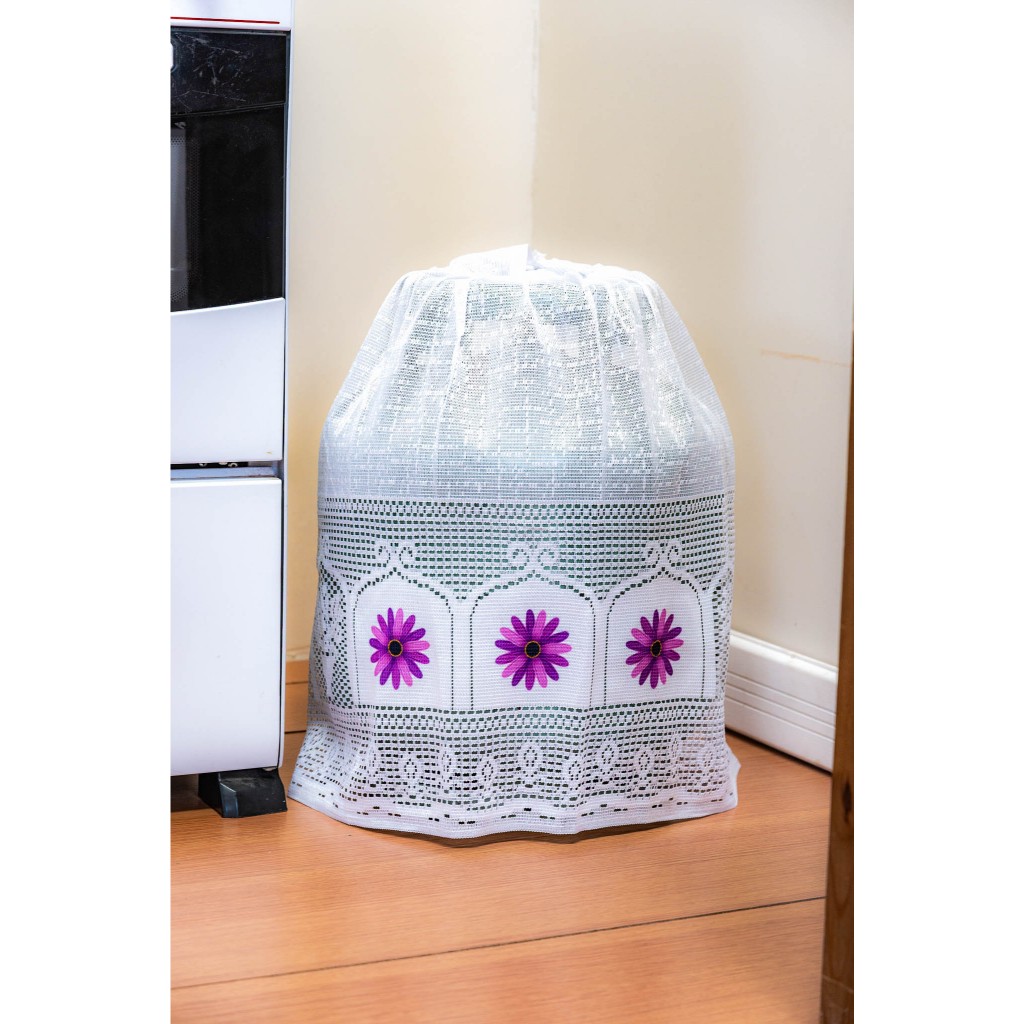 Capa Botijão Gás 13kg de Renda - Estampada. Feita para botijões de 13kg!!