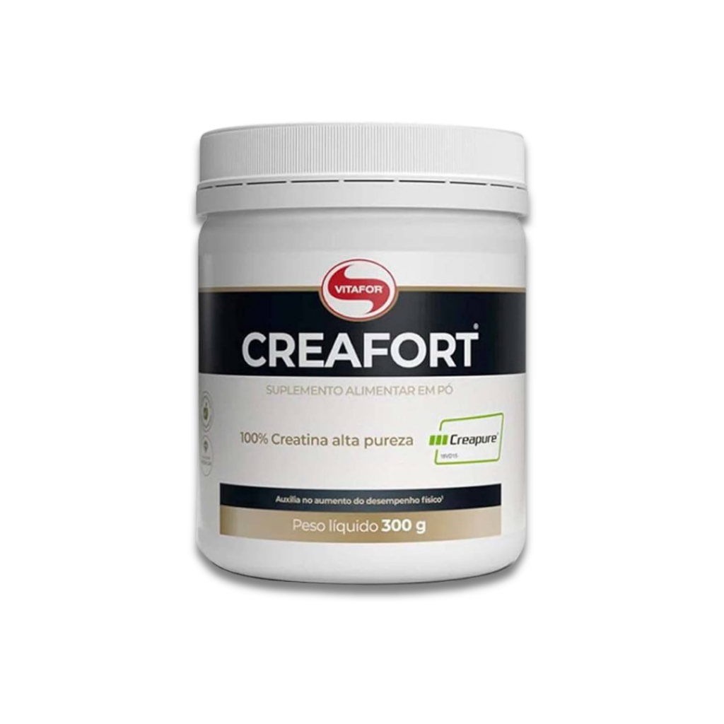 Creatina Creafort 300g com Creapure Original Vitafor