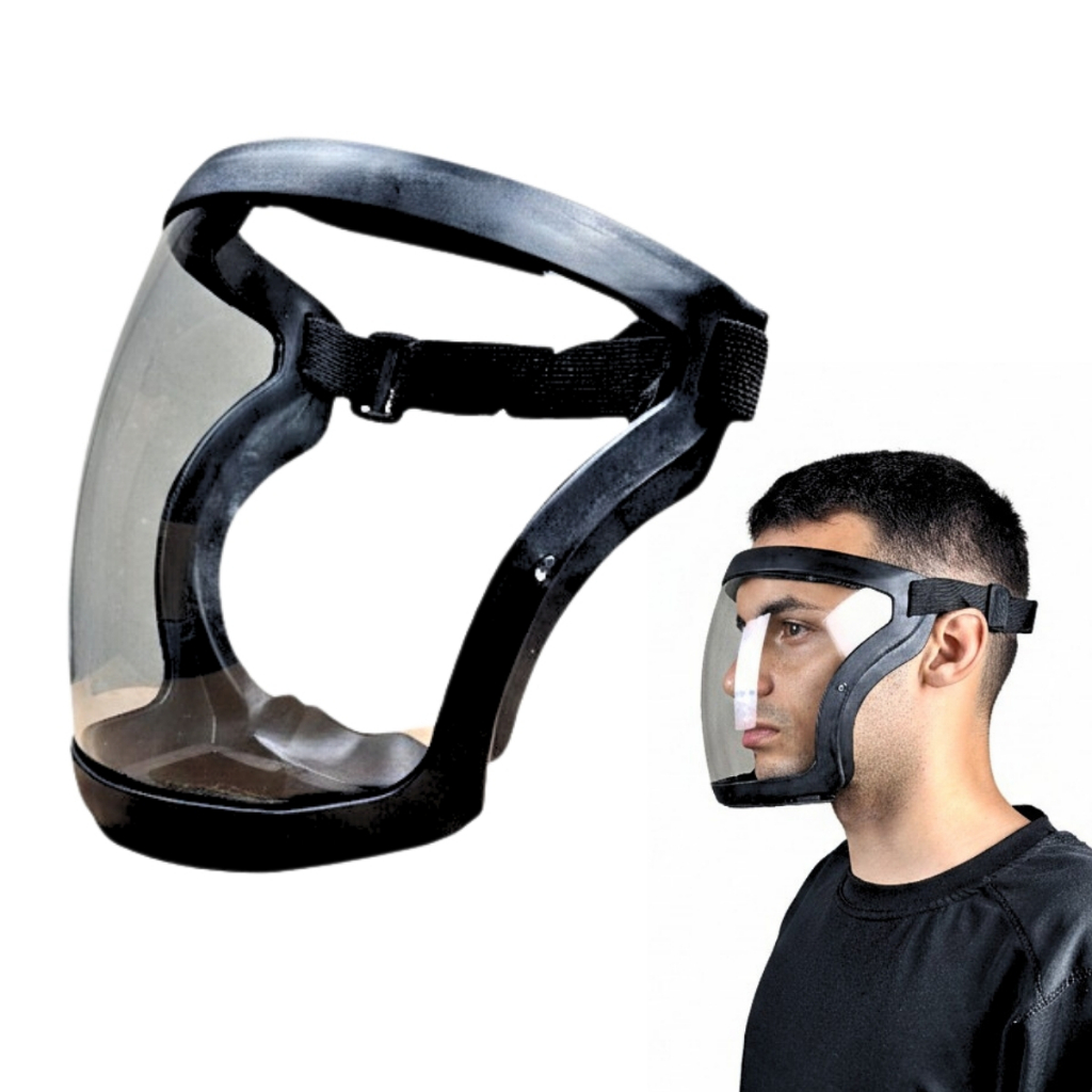 Máscara de Proteção facial multifuncional em Oferta na Shopee