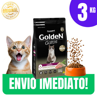 Ração Gatos Castrados Adultos Sabor Frango Saúde Trato Urinário 3kg - Envio Imediato em Oferta na Shopee