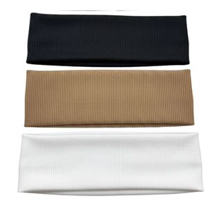 Kit 3 Faixa De Cabelo Feminina Elástica Ribana Confortável Tiara Acessório Para Cabelo em Oferta na Shopee