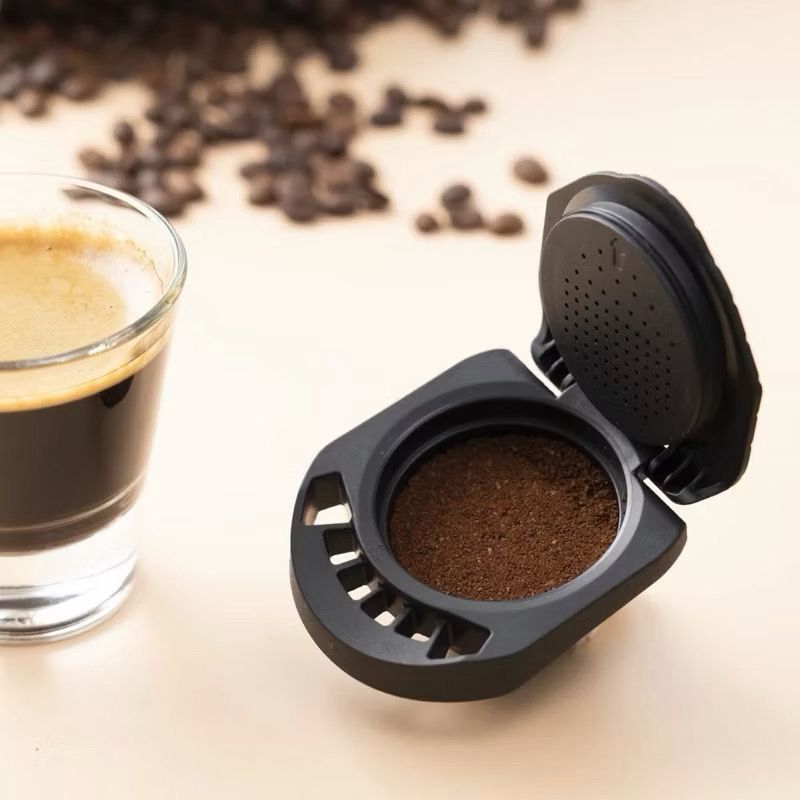 Adaptador De Cápsula Reutilizável Para Conversor De Café Dolce Gusto, Lavável, Acompanha 2 Borracha de Reserva